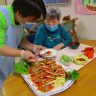 大東家の食卓…昼食バイキング