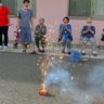 夏の風物詩　花火大会をしました！