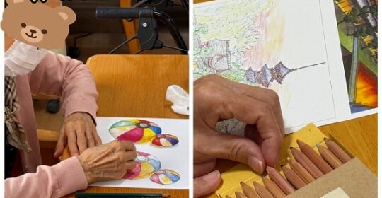 大人の塗り絵コンクールに応募します…大人の塗り絵に挑戦中！！！