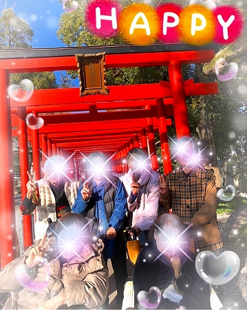 大垣八幡神社⛩へ…幸せに過ごせますように(^^)