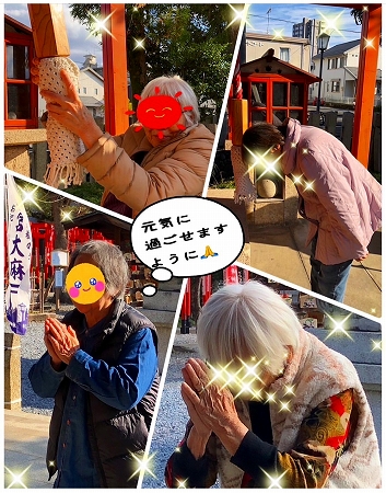 大垣八幡神社⛩へ…幸せに過ごせますように(^^)