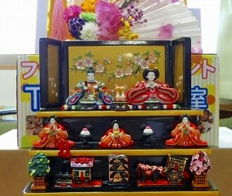 ひな祭り🎎に向けて準備進めています!(^^)!